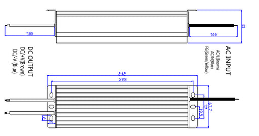 Outdoor DC12V 150W Driver - LEDLIGHTMELBOURNE