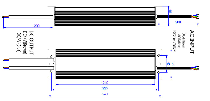 Outdoor DC12V 200W Driver - LEDLIGHTMELBOURNE