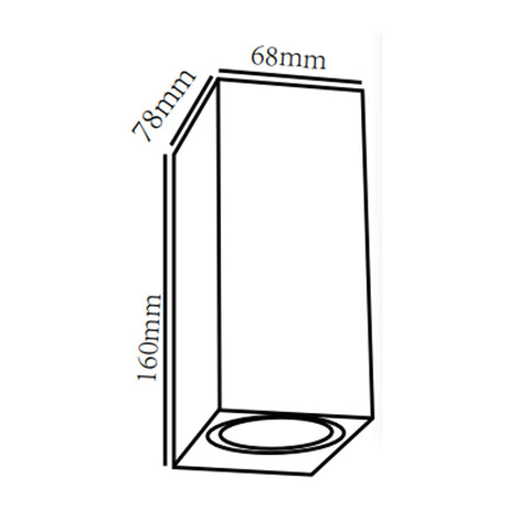 2*7W UP & DOWN WALL LIGHT (SE-ST5025-BK)