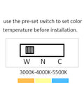 10W 90MM CUTOUT SQUARE SMD LED DOWNLIGHT (DL1365-TC) - LEDLIGHTMELBOURNE