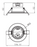 7W 70MM CUTOUT BUILD-IN DRIVER LED DOWNLIGHT (DL1195-TC)