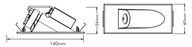3W LED STEP LIGHT (STEP-511-TC)
