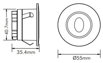 3W LED STEP LIGHT (STEP-514-TC)